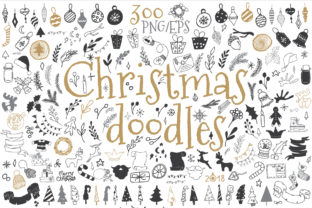 Bringing Hand-Drawn Charm to Your Holidays with Christmas Doodle Icons and Design Elements
