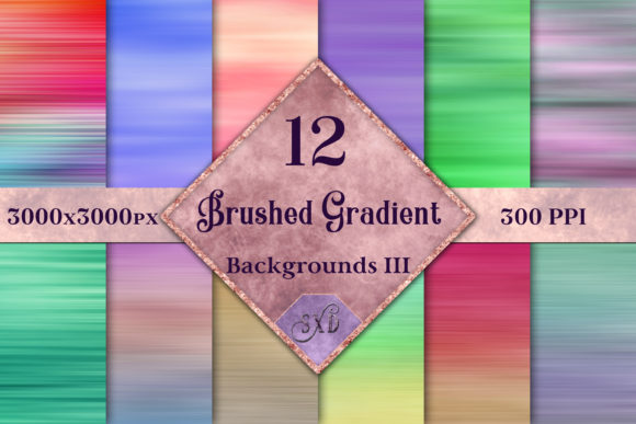 Brushed Gradient Backgrounds III: A Soft, Streaky Design Asset