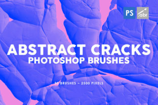 Evaluating the 30 Abstract Cracks Photoshop Stamp Brush for High-Resolution Texturing