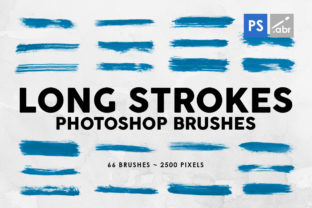 Evaluating the 66 Long Ink Strokes Photoshop Stamp Brush Set for Digital Art