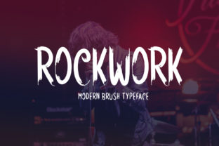 Rockwork Font: Bold Modern Display for Standout Designs