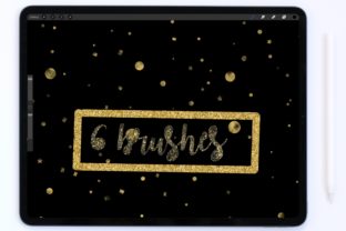 Sparkle in Procreate: Metallic Confetti Brush Set