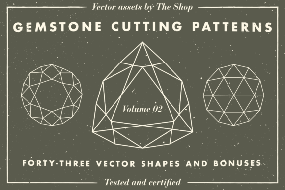 Unlocking Vintage Elegance with Gemstone Cutting Pattern Volume 02
